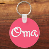 Porte-clés Porte - clé Oma (Recto)