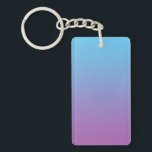 Porte-clés Porte - clé : OMBRE BLEU ET POURPRE<br><div class="desc">Porte - clé acrylique : COULEUR BLEUE ET POURPRE D'OMBRE</div>