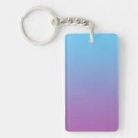 Porte - clé : OMBRE BLEU ET POURPRE
