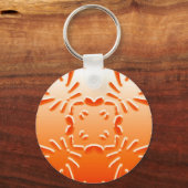 Porte-clés porte - clé orange (Recto)