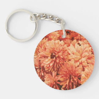 Porte-clés Porte - clé Orange Chrysanthemum