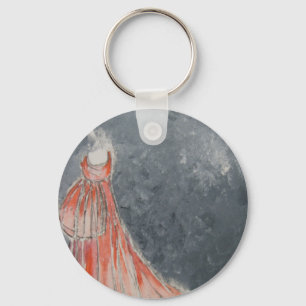 Porte-clés Porte - clé orange de robe