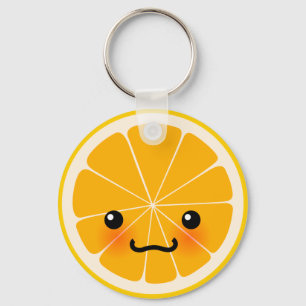 Porte-clés Porte - clé orange frais