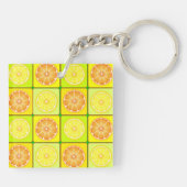 Porte-clés Porte - clé Oranges Et Citrons (Dos)