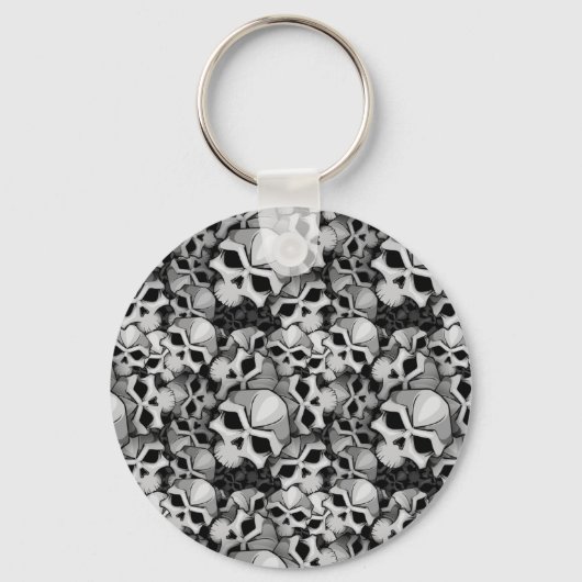 Porte-clés porte - clé "os" par DinPattern (Recto)