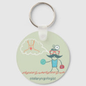 Porte-clés Porte - clé otolaryngologue (Recto)