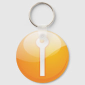 Porte-clés Porte - clé Outil Symbole Spanner (Recto)