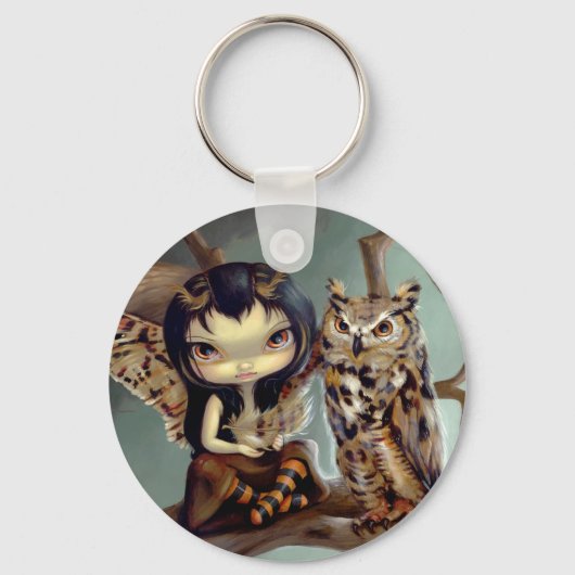 Porte-clés porte - clé "Owlyn" (Recto)