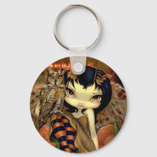 Porte-clés porte - clé "Owlyn in Automne"