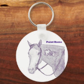 Porte-clés Porte - clé Paint Horse (Recto)