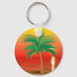 Porte-clés Porte - clé Palm Tree