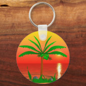 Porte-clés Porte - clé Palm Tree (Recto)