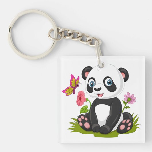 Porte-clés Porte - clé Panda (Devant)