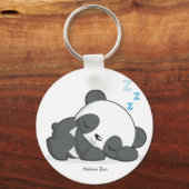 Porte-clés Porte - clé Panda couché (Recto)