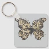 Porte-clés porte - clé papillon (Recto)