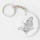 Porte-clés Porte - clé papillon (Devant)