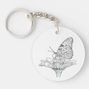 Porte-clés Porte - clé papillon