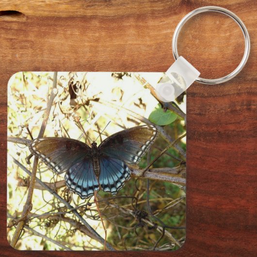 Porte-clés Porte - clé papillon (Verso)