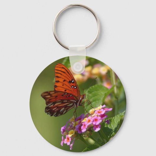 Porte-clés porte - clé papillon (Recto)