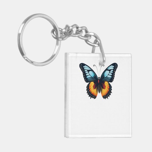 Porte-clés Porte - clé papillon (Devant gauche)