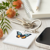 Porte-clés Porte - clé papillon (Devant Droit)