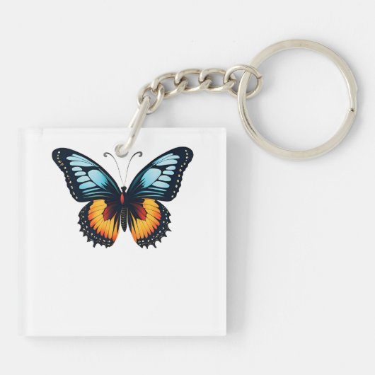 Porte-clés Porte - clé papillon (Dos)