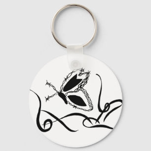 Porte-clés Porte - clé papillon Barbe