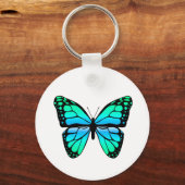 Porte-clés Porte - clé papillon bleu (Recto)