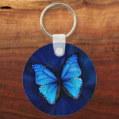 Porte-clés Porte - clé papillon bleu (Recto)
