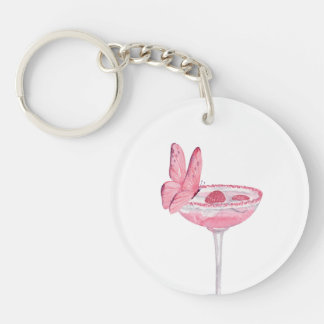 Porte-clés Porte - clé papillon de Cocktail