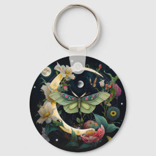 PORTE-CLÉS PORTE CLE PAPILLON DE NUIT