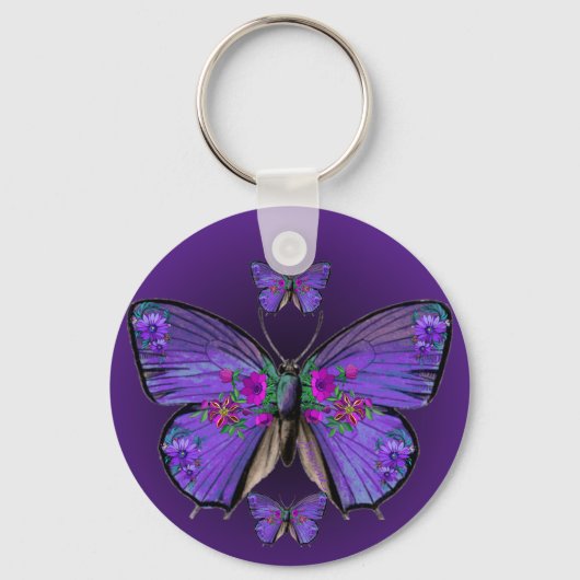 Porte-clés Porte - clé papillon de Persephone (Recto)
