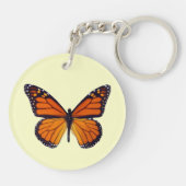 Porte-clés Porte - clé papillon orange (Dos)