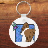 Porte-clés Porte - clé papillon papillon (Recto)