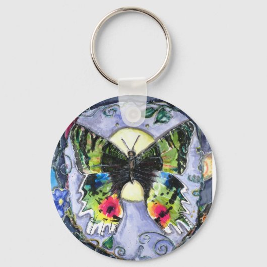 Porte-clés Porte - clé papillon PMACarlson (Recto)