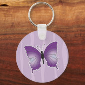 Porte-clés Porte - clé papillon pourpre (Recto)