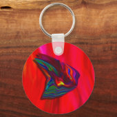 Porte-clés Porte - clé papillon rouge (Recto)