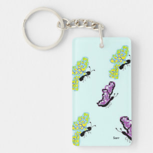 Porte-clés Porte - clé /Papillons