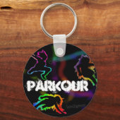 Porte-clés porte - clé parkour (Recto)