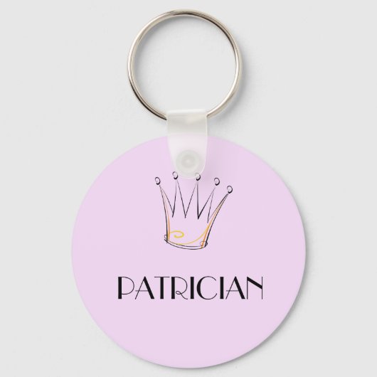 Porte-clés porte - clé "PATRICIEN" (Recto)