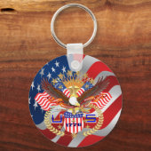 Porte-clés Porte - clé patriotique (Recto)