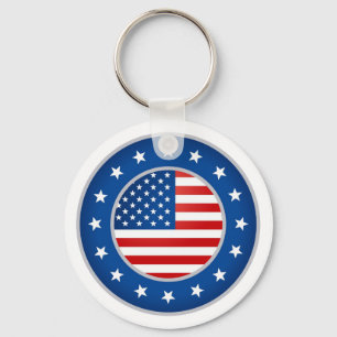 Porte-clés Porte - clé patriotique