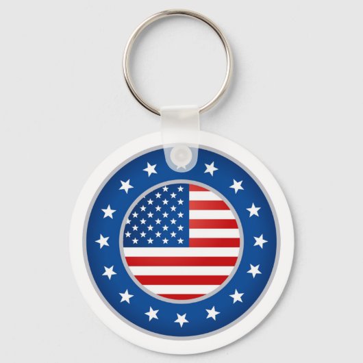 Porte-clés Porte - clé patriotique (Recto)