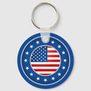 Porte-clés Porte - clé patriotique