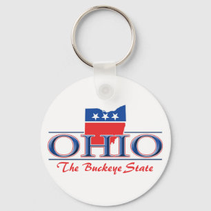 Porte-clés Porte - clé patriotique de l'Ohio