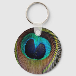 Porte-clés Porte - clé Peacock Feather