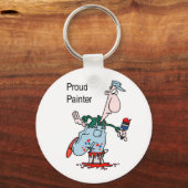 Porte-clés Porte - clé peintre (Recto)