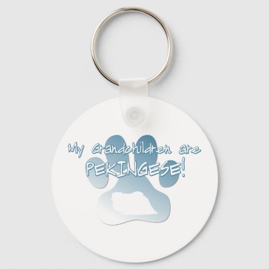 Porte-clés Porte - clé Pekingese Grandchildren (Recto)