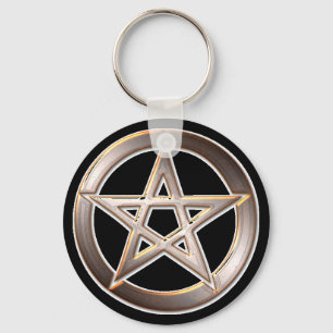 Porte-clés porte - clé pentagramme