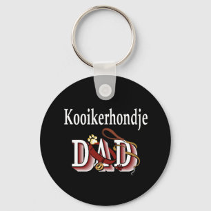 Porte-clés Porte - clé père Kooikerhondje